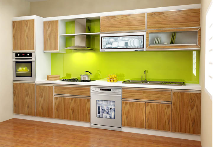 Tủ bếp gỗ công nghiệp CN20