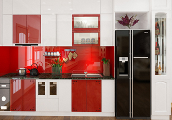 Tủ bếp Acrylic - AC30