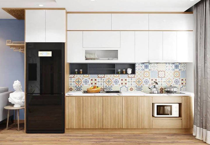 Tủ bếp Acrylic - AC36